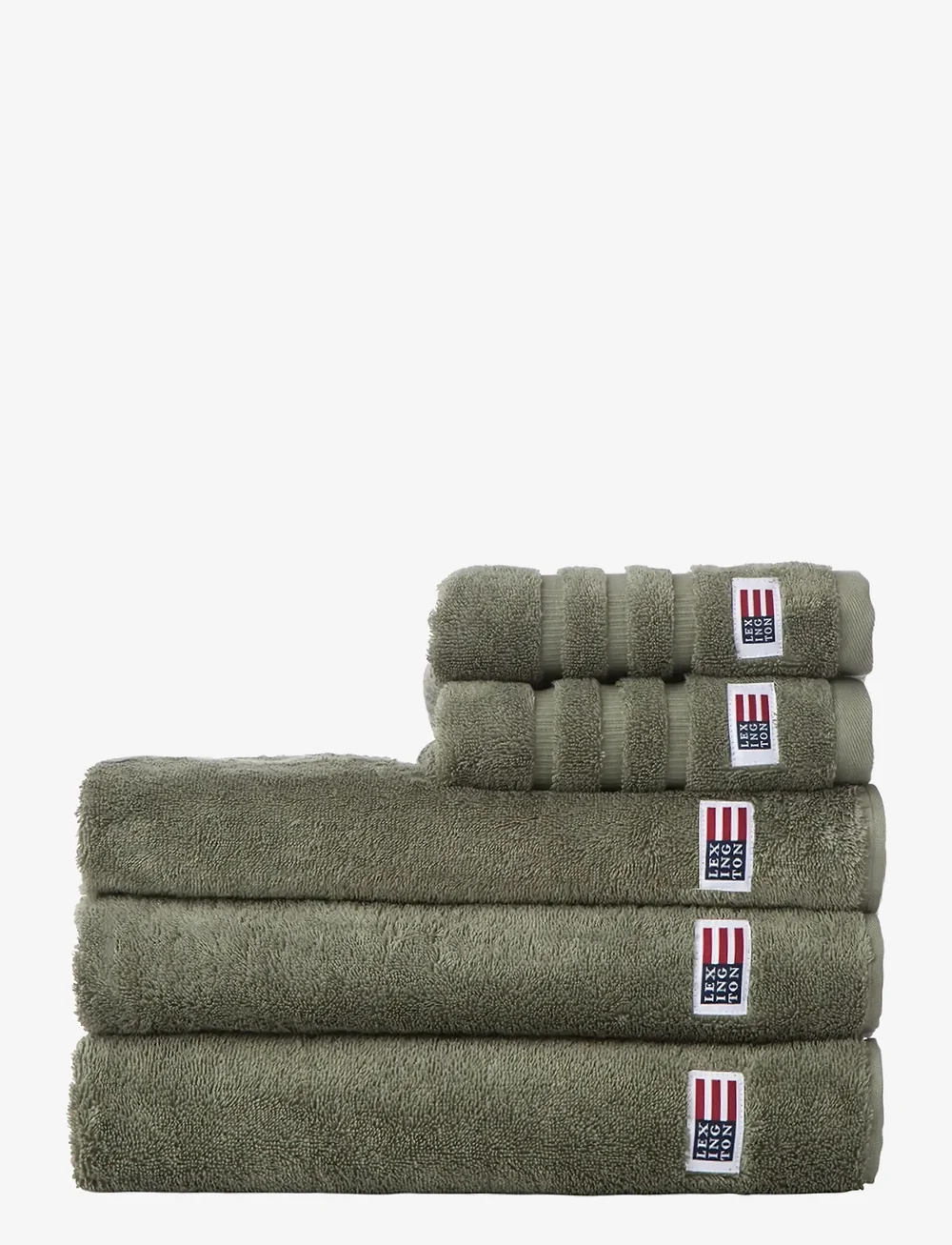 Lexington Home - Original Towel Dusty Olive - badlakan - dusty olive - 0