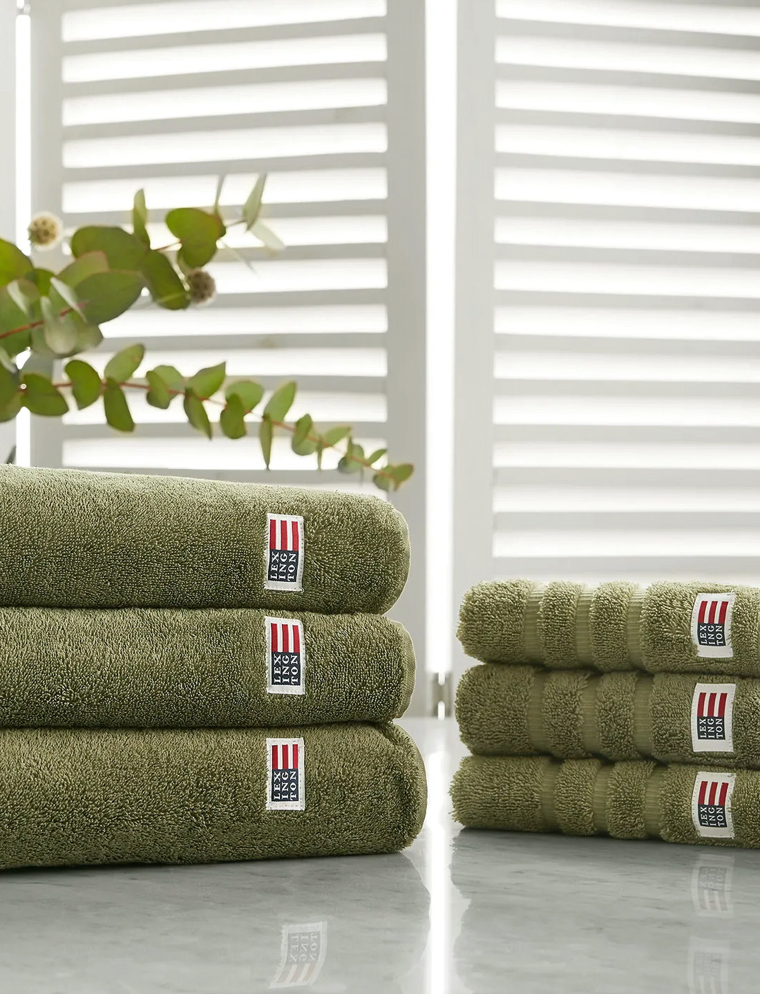 Lexington Home - Original Towel Dusty Olive - badlakan - dusty olive - 1