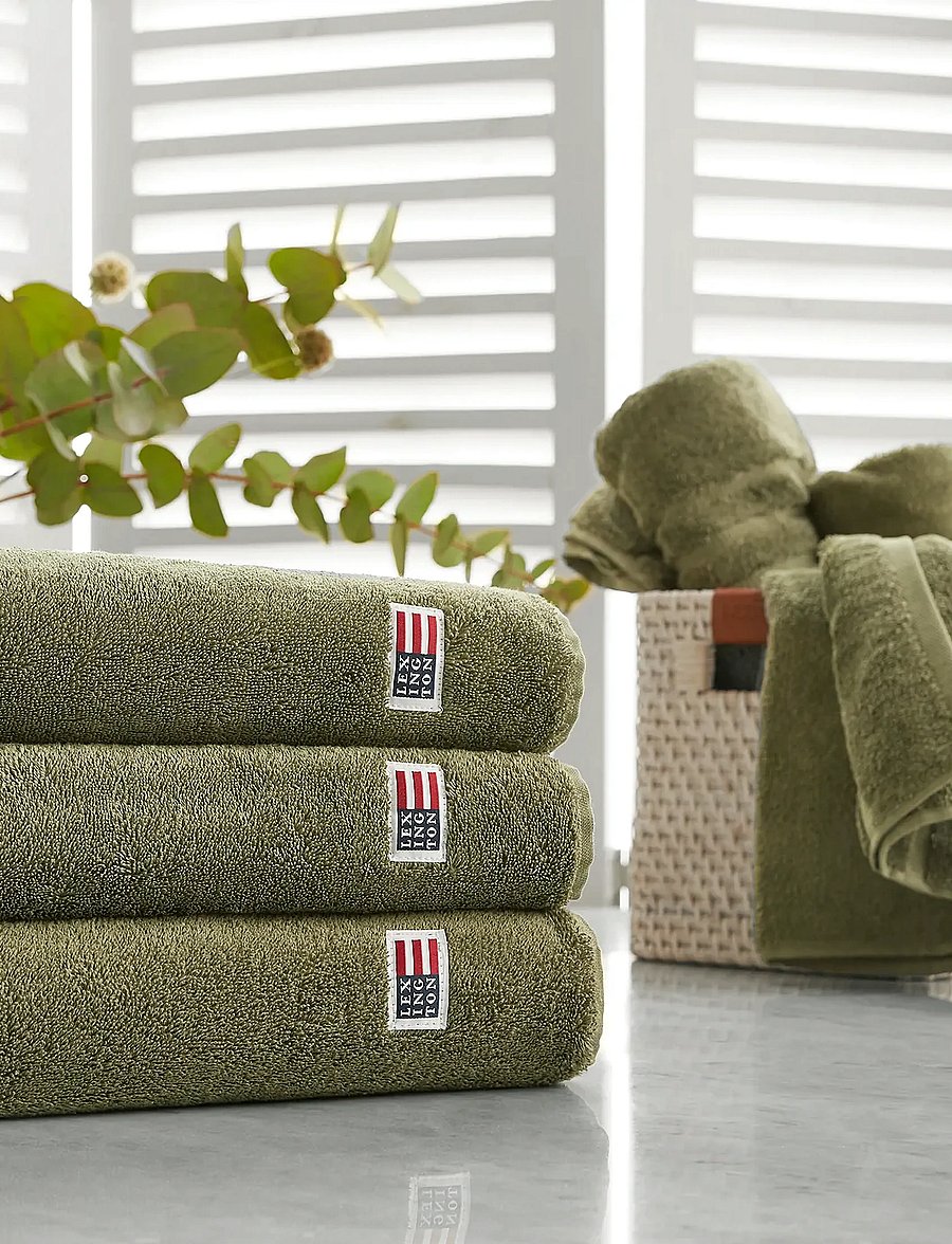 Lexington Home - Original Towel Dusty Olive - vannas dvieļi - dusty olive - 2