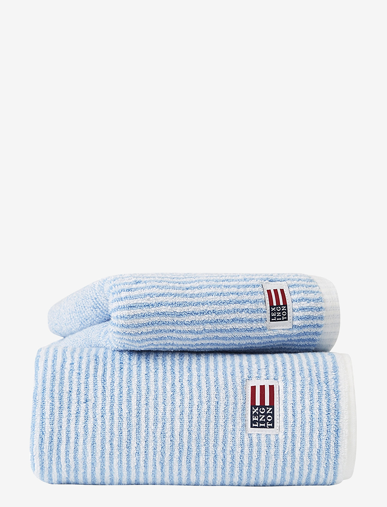 Lexington Home - Original Towel White/Blue Striped - essuie-mains & serviettes de bain - white/blue - 0