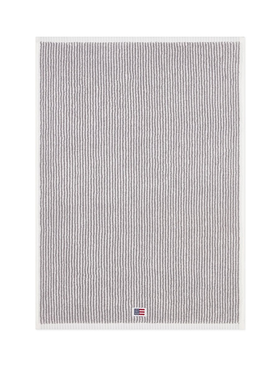 Lexington Home - Original Towel White/Gray Striped - badetücher - white/gray - 3