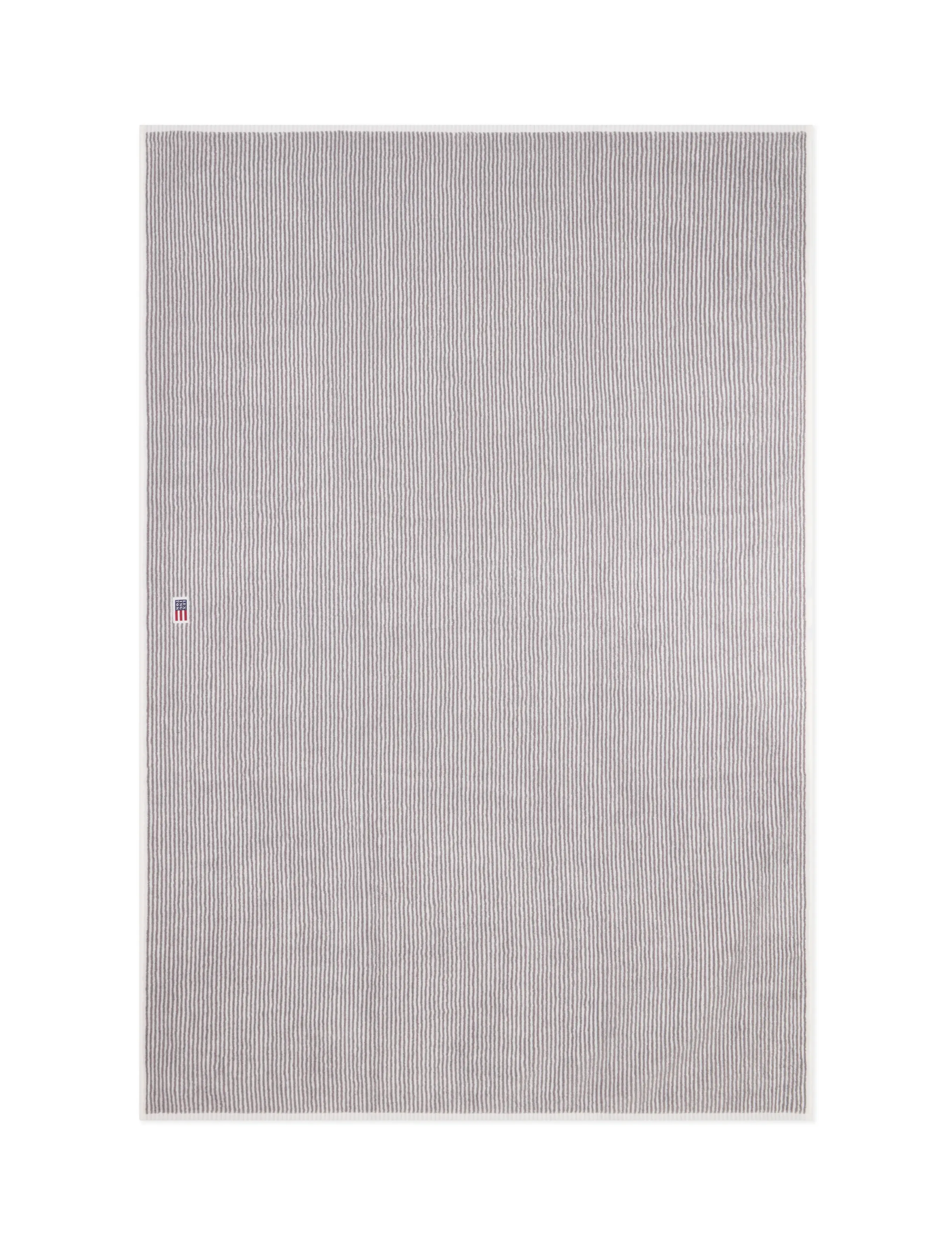 Lexington Home - Original Towel White/Gray Striped - badetücher - white/gray - 5