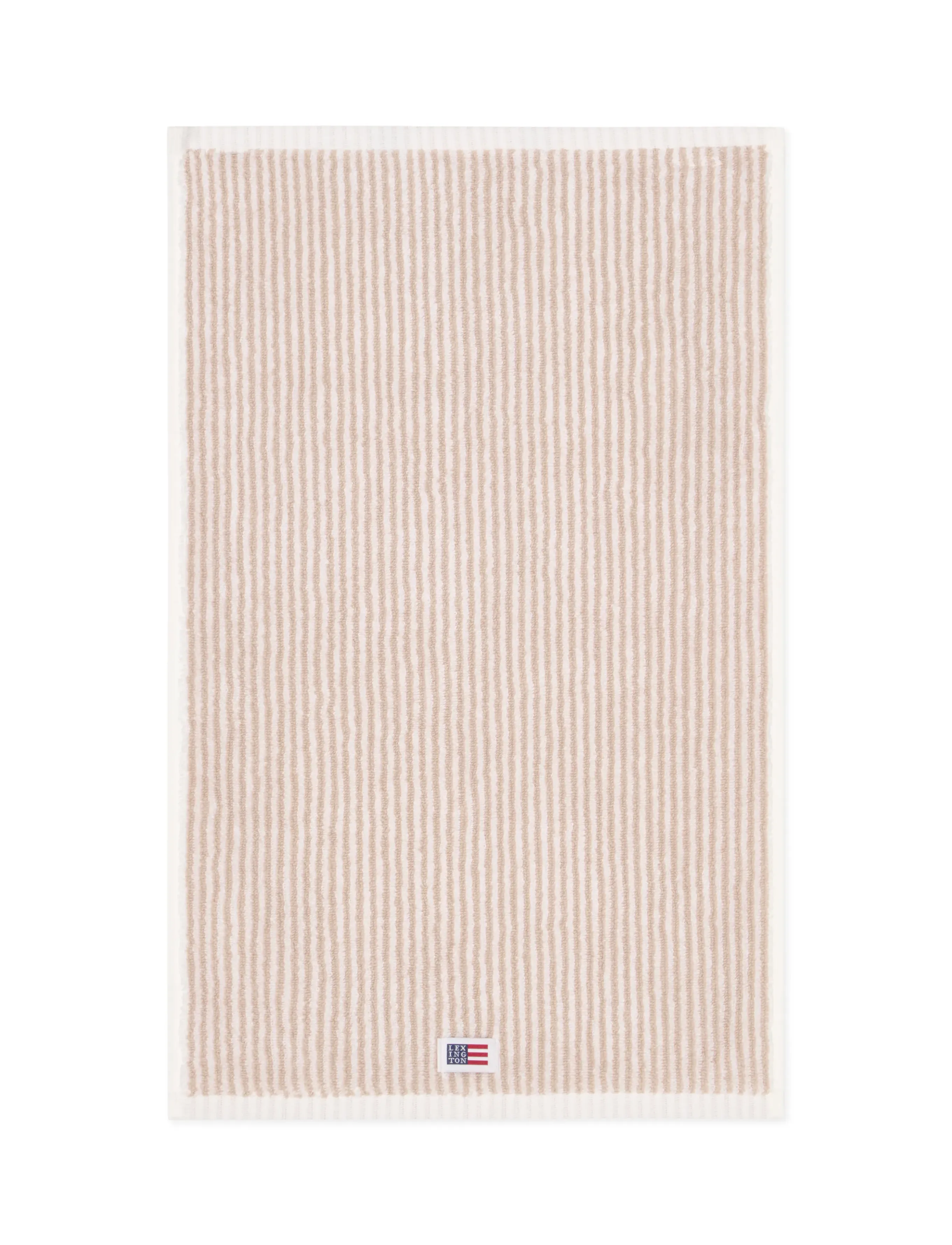Lexington Home - Original Towel White/Tan Striped - badetücher - white/tan - 3