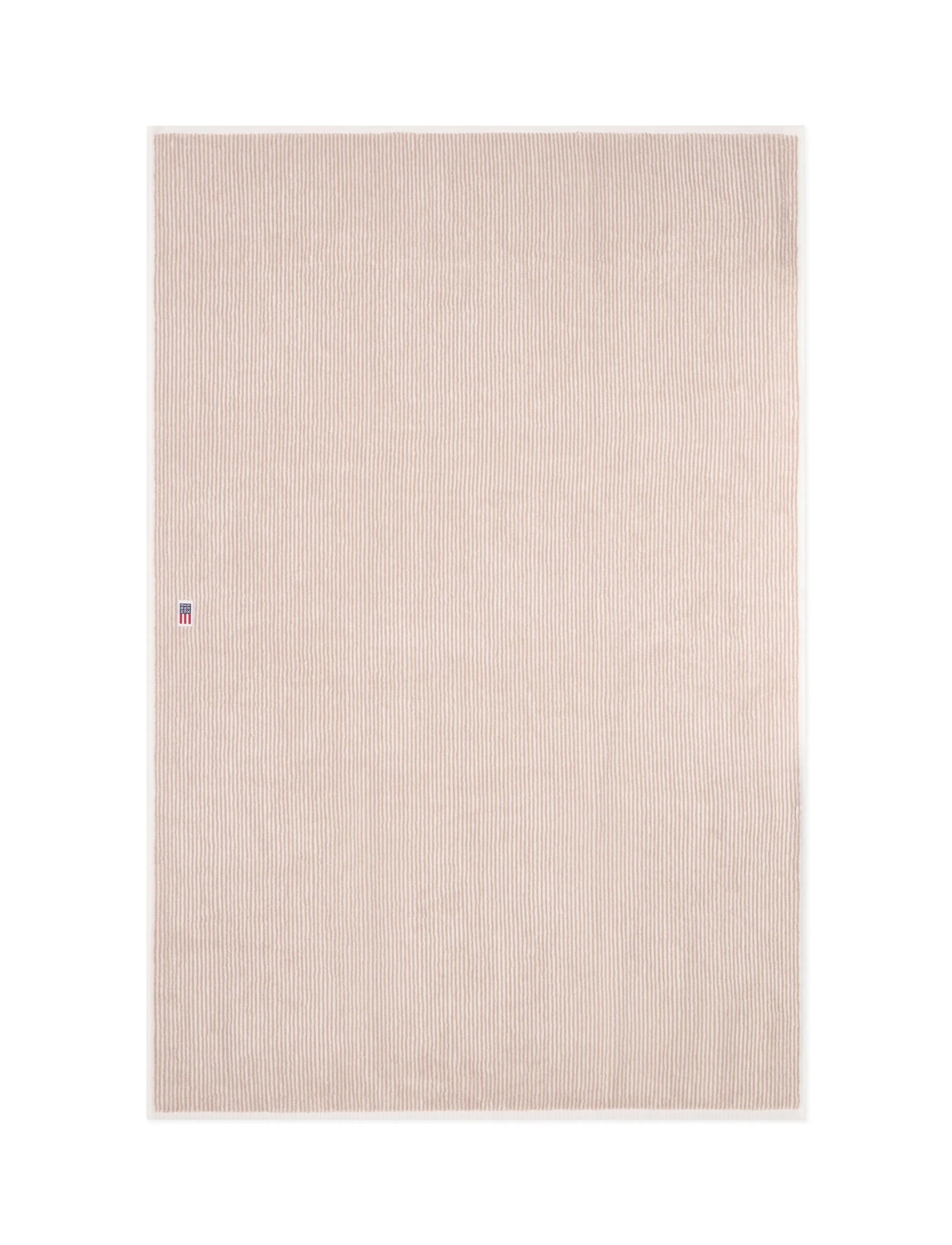 Lexington Home - Original Towel White/Tan Striped - badetücher - white/tan - 5