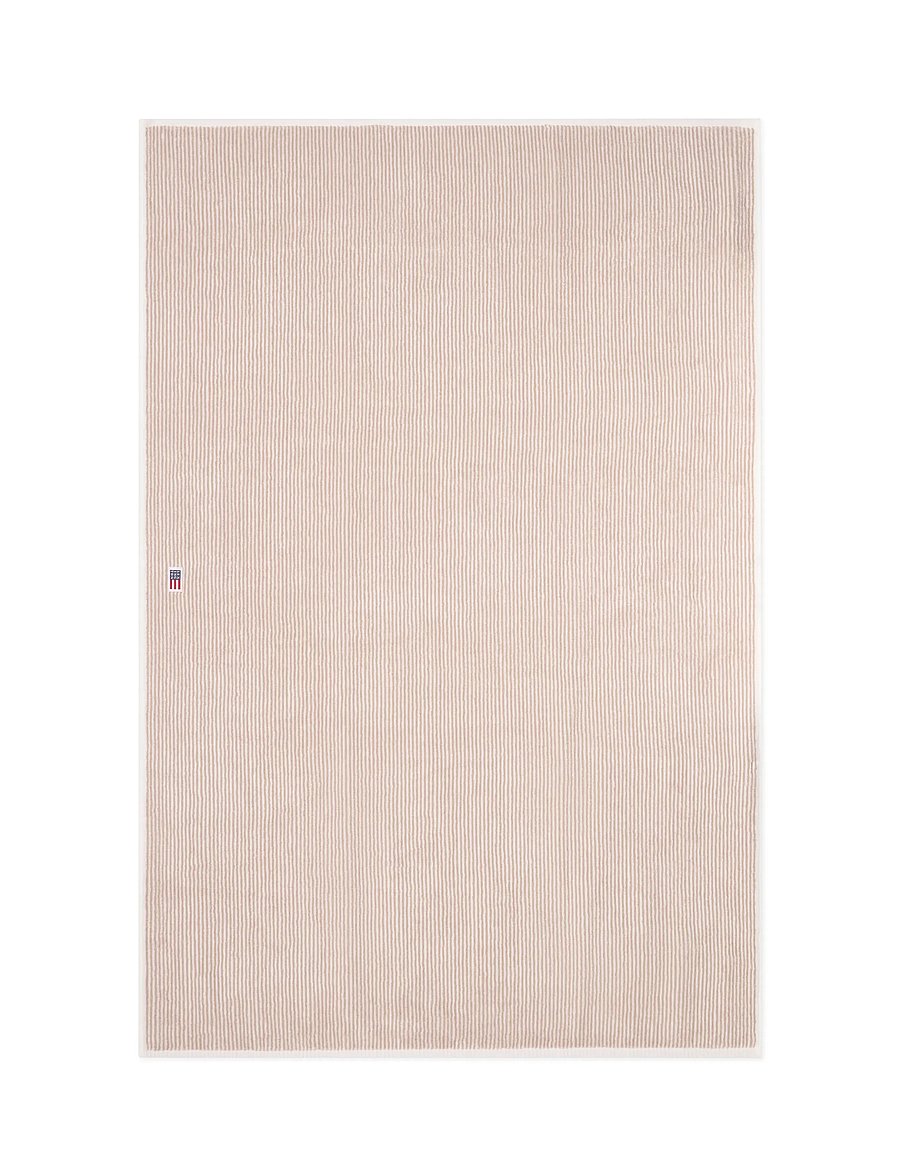Lexington Home - Original Towel White/Tan Striped - badehåndklær - white/tan - 5