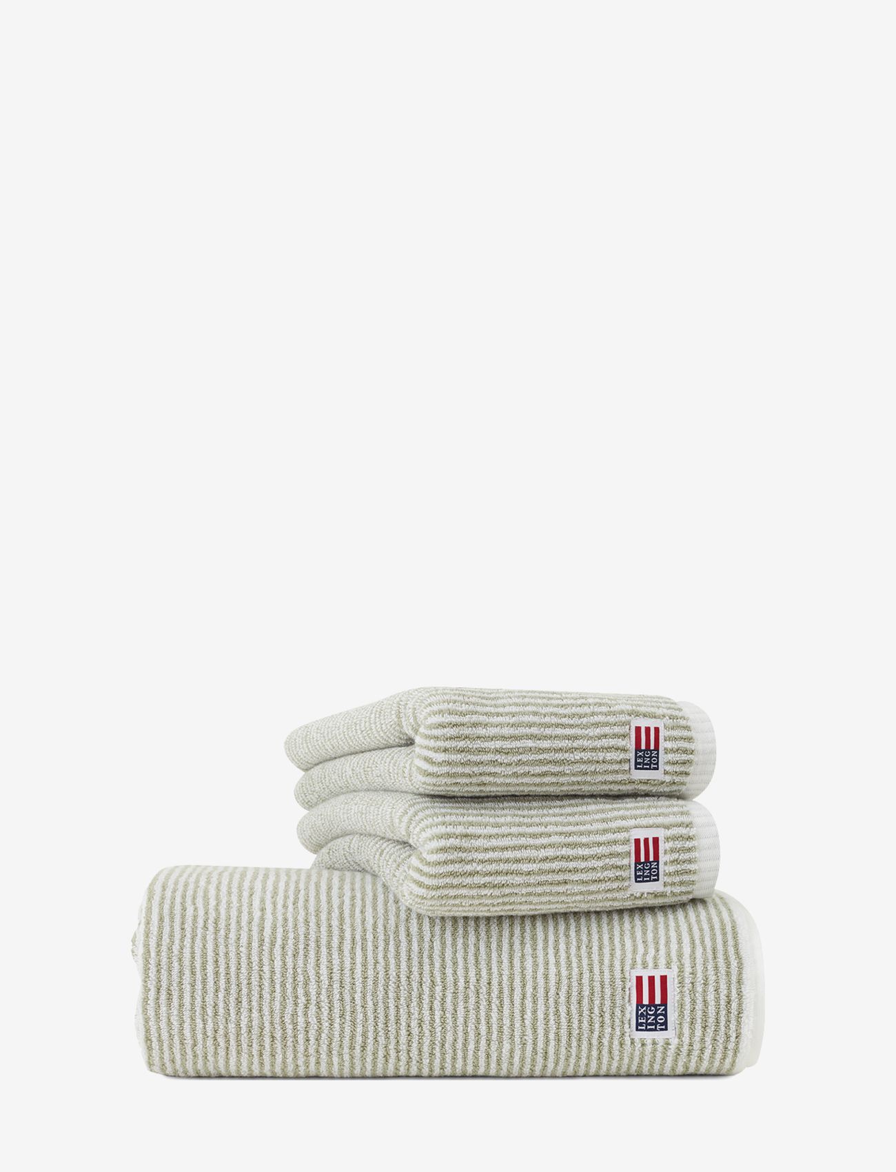 Lexington Home - Original Towel - køb efter pris - vintage green/white - 3