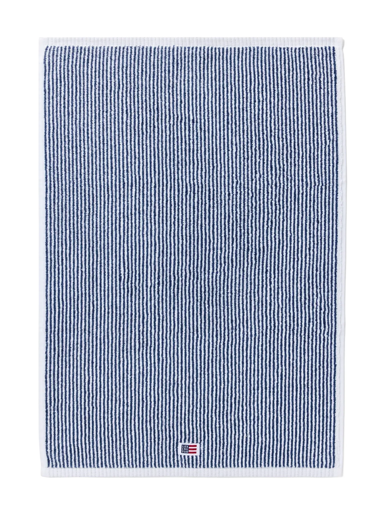 Lexington Home Original Towel White/Navy Striped, 30X50, Towels & Bath Towels, Marineblau - Homeware