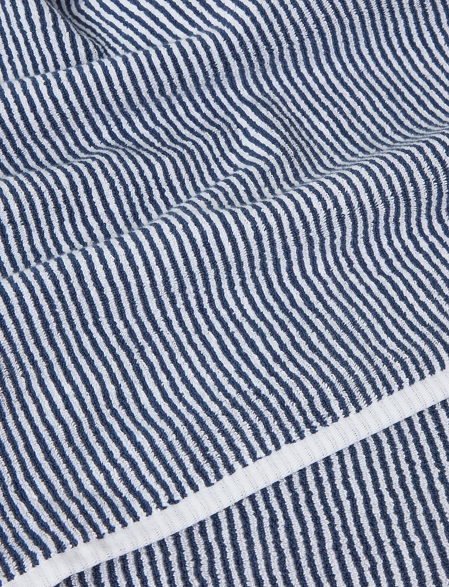 Lexington Home - Original Towel White/Navy Striped - saunalinad - navy/white - 0