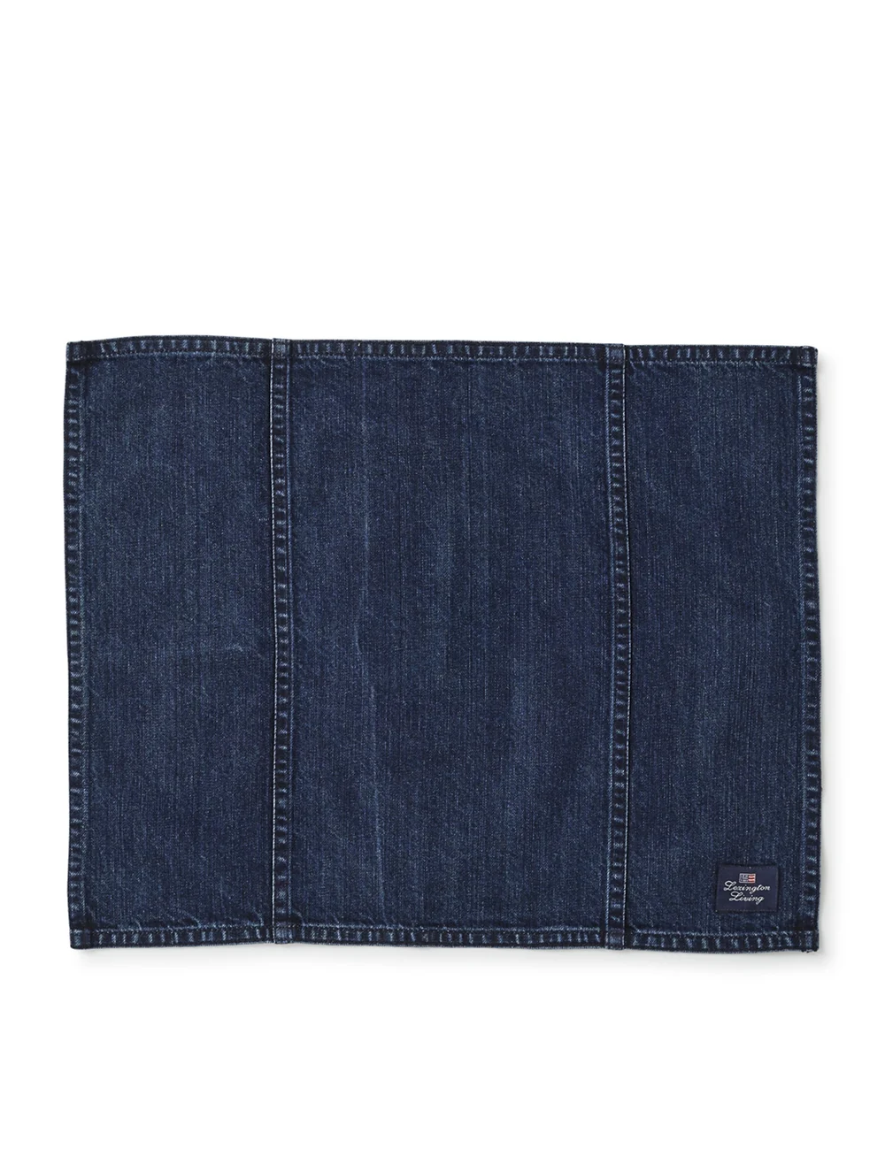 Lexington Home - Icons Cotton Twill Denim Placemat - køb efter pris - denim blue - 1