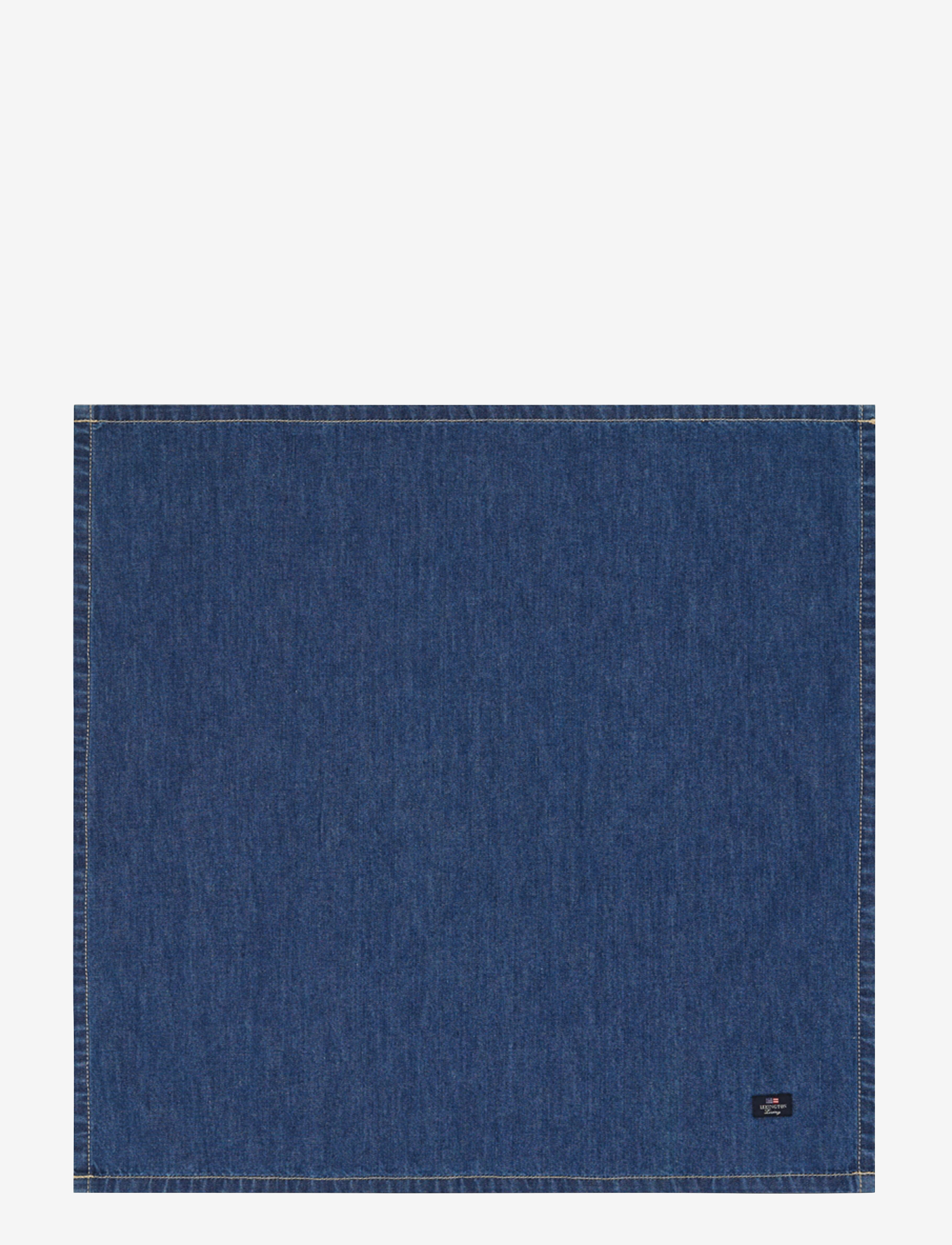 Lexington Home Icons Cotton Twill Denim Napkin, Cloth Serviet, Blå, Str: 50X50CM