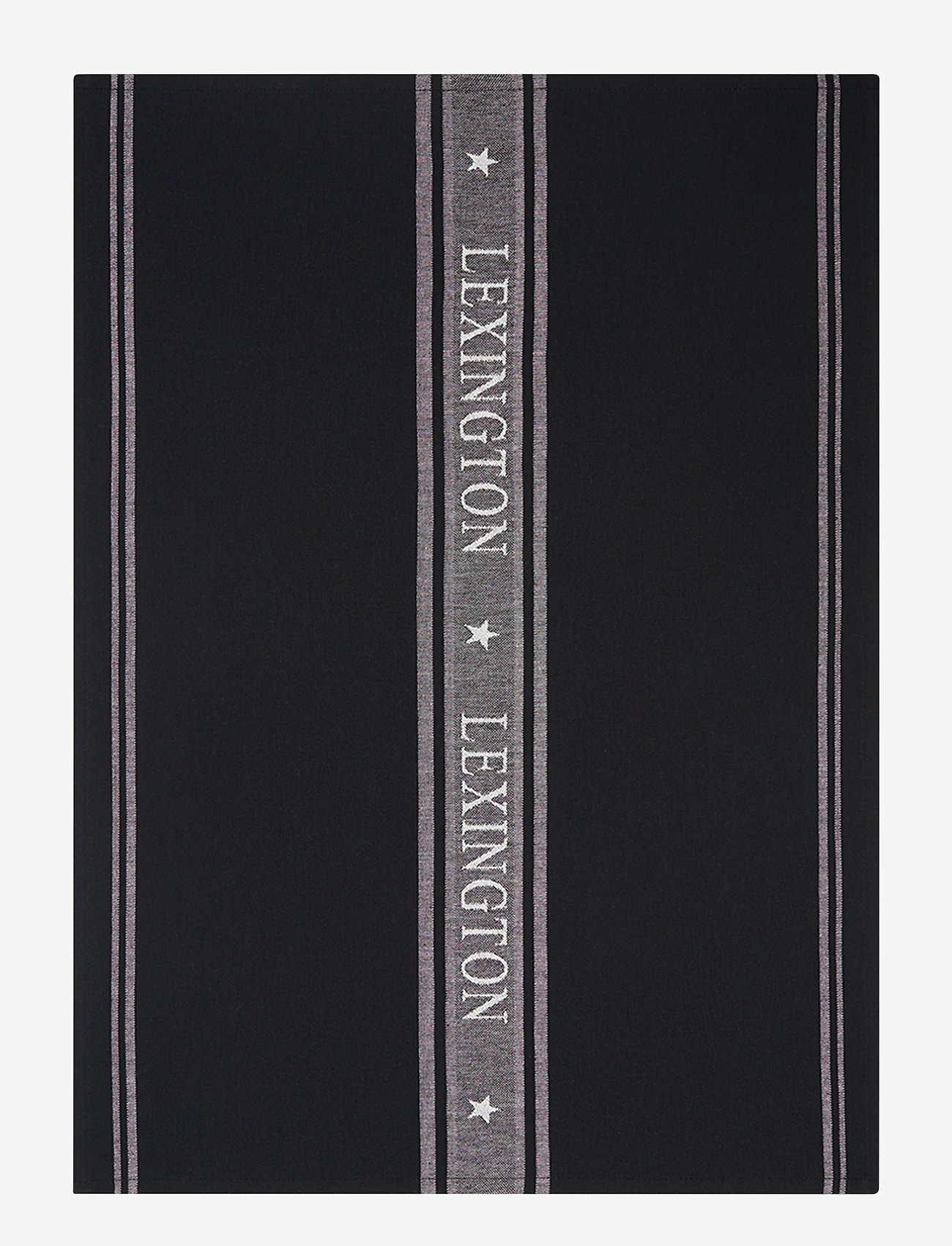 Lexington Home - Icons Cotton Jacquard Star Kitchen Towel - køb efter pris - black/white - 0
