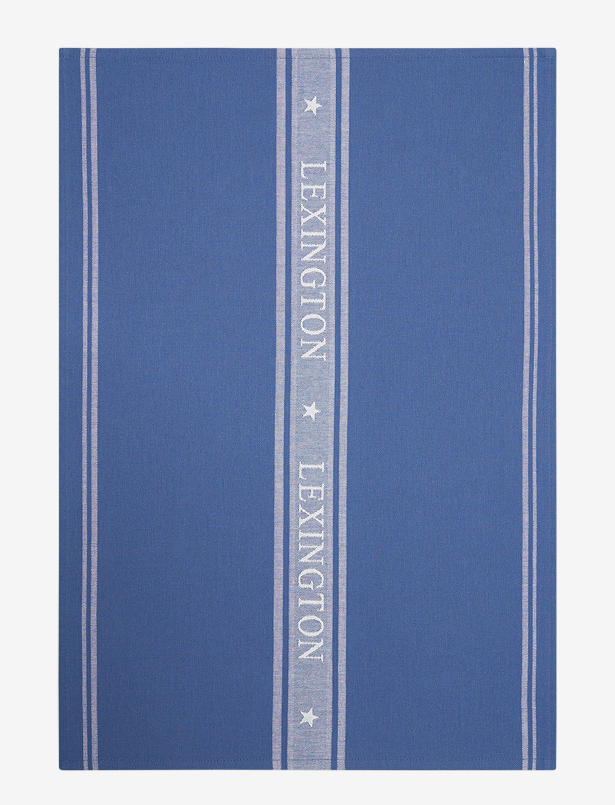 Lexington Home Icons Cotton Jacquard Star Kitchen Towel - Kitchen textiles - BLUE/WHITE / blue