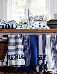 Lexington Home - Icons Cotton Jacquard Star Kitchen Towel - keittiöpyyhkeet - blue/white - 2