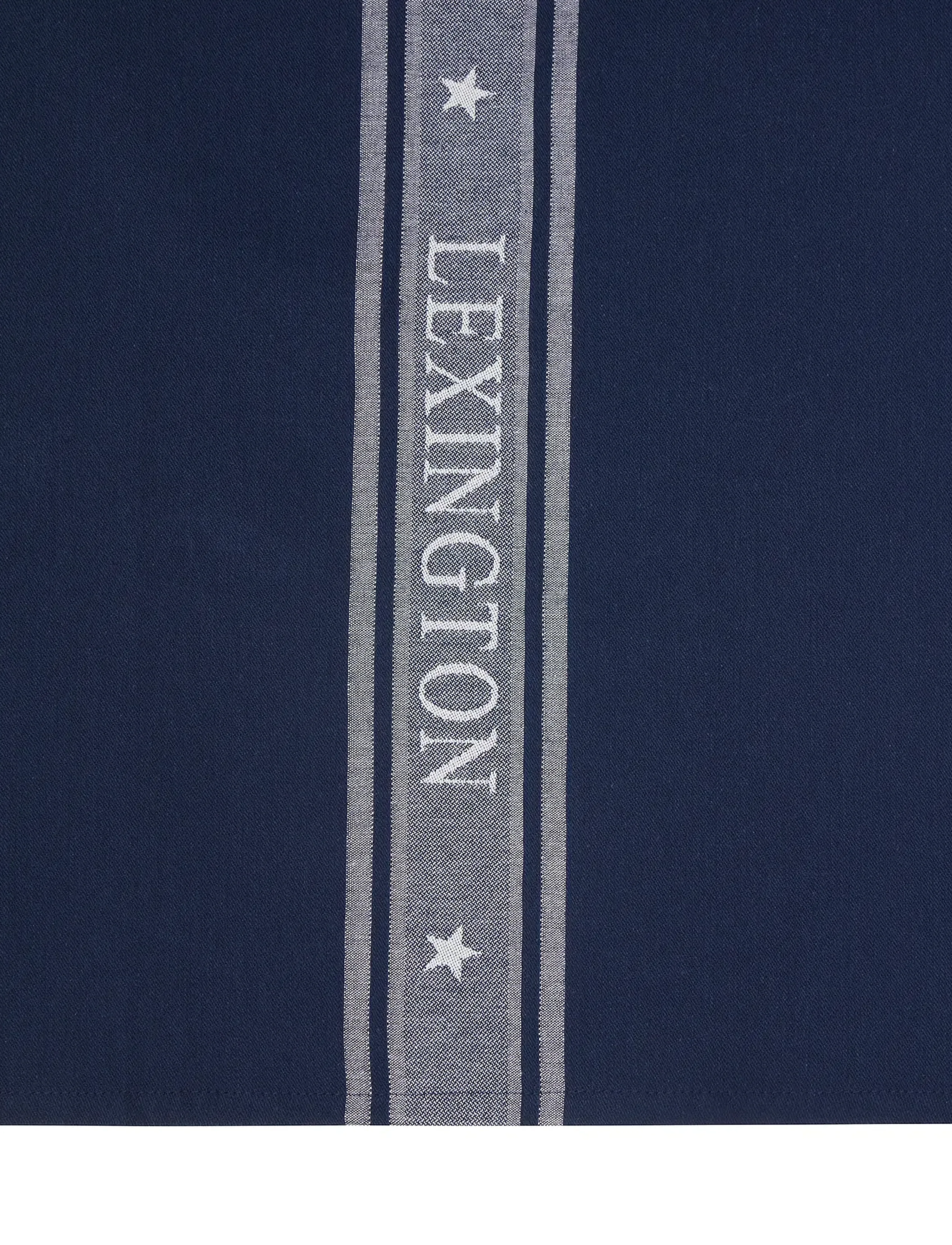 Lexington Home - Icons Cotton Jacquard Star Kitchen Towel - torchons - dress blue/white - 2