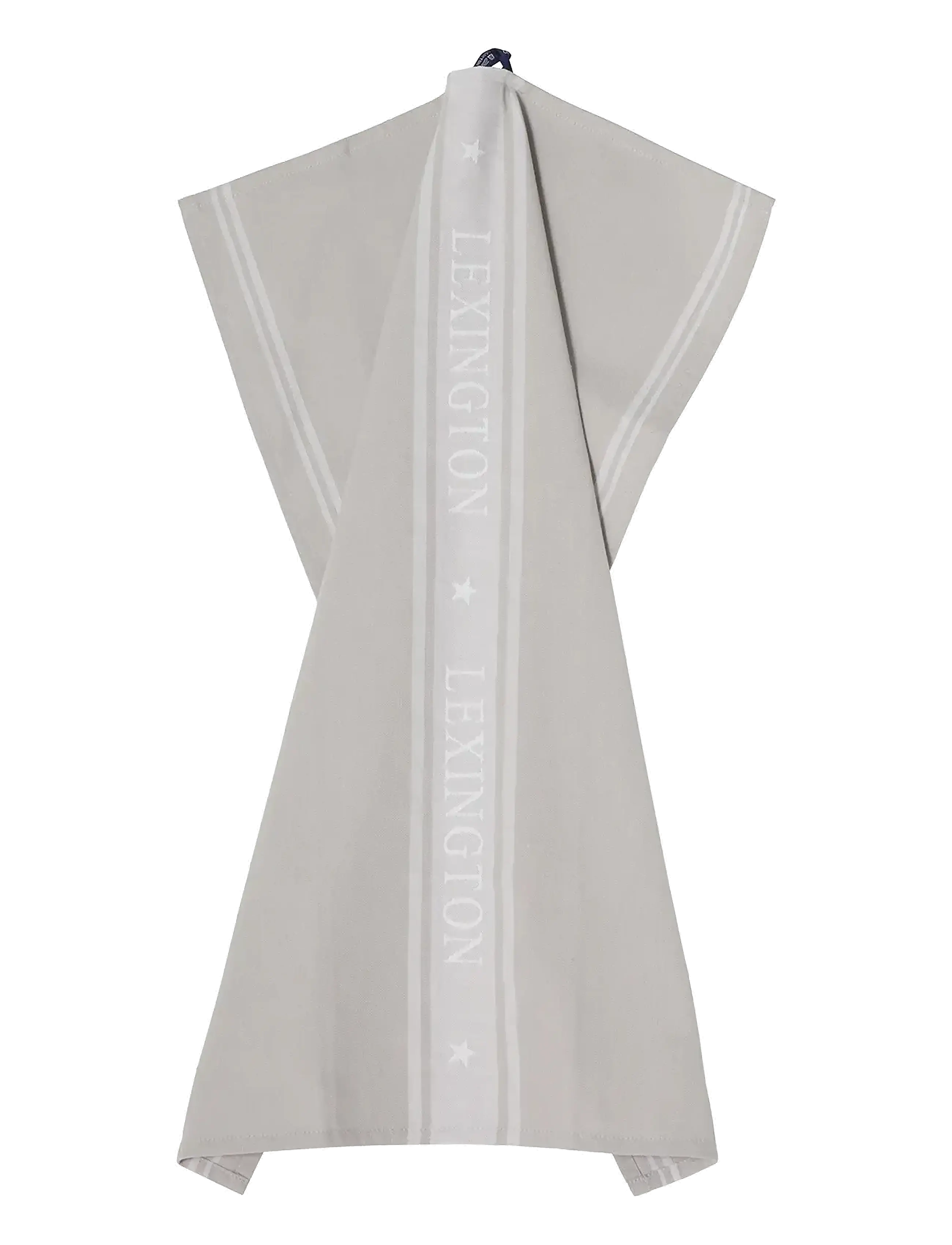 Lexington Home - Icons Cotton Jacquard Star Kitchen Towel - torchons - gray/white - 1