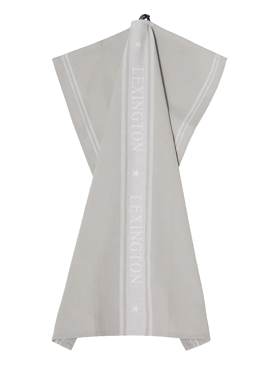 Lexington Home - Icons Cotton Jacquard Star Kitchen Towel - torchons - gray/white - 1