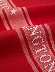Lexington Home - Icons Cotton Jacquard Star Kitchen Towel - kökshanddukar - red/white - 1