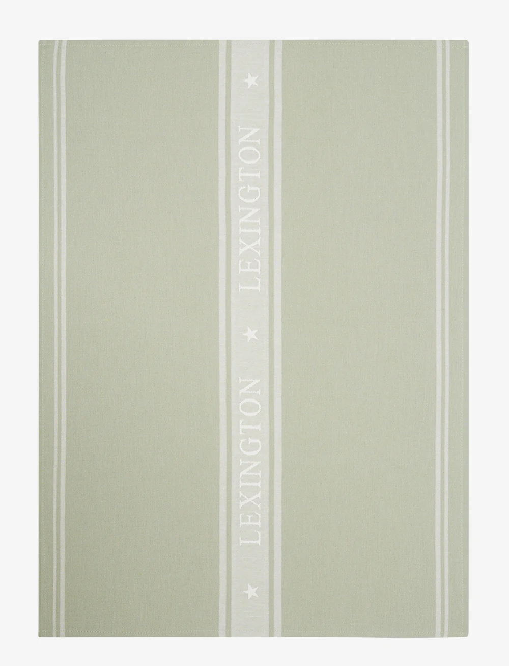 Lexington Home - Icons Cotton Jacquard Star Kitchen Towel - viskestykker - sage green/white - 0