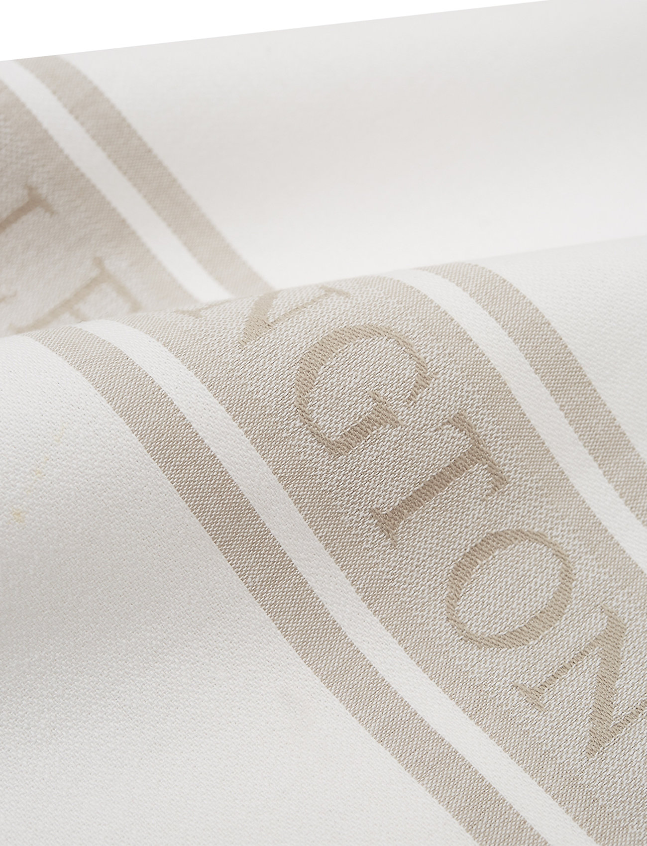 Lexington Home - Icons Cotton Jacquard Star Kitchen Towel - keukenhanddoeken - white/beige - 1