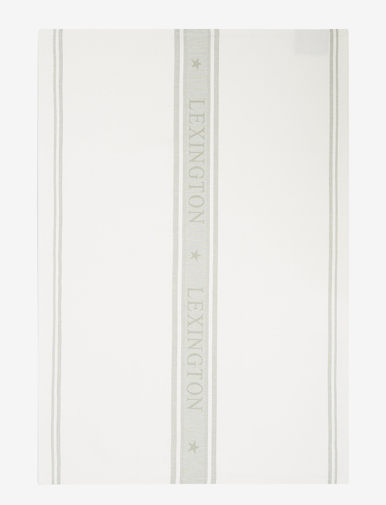 Lexington Home - Icons Cotton Jacquard Star Kitchen Towel - küchenhandtücher - white/sage green - 1
