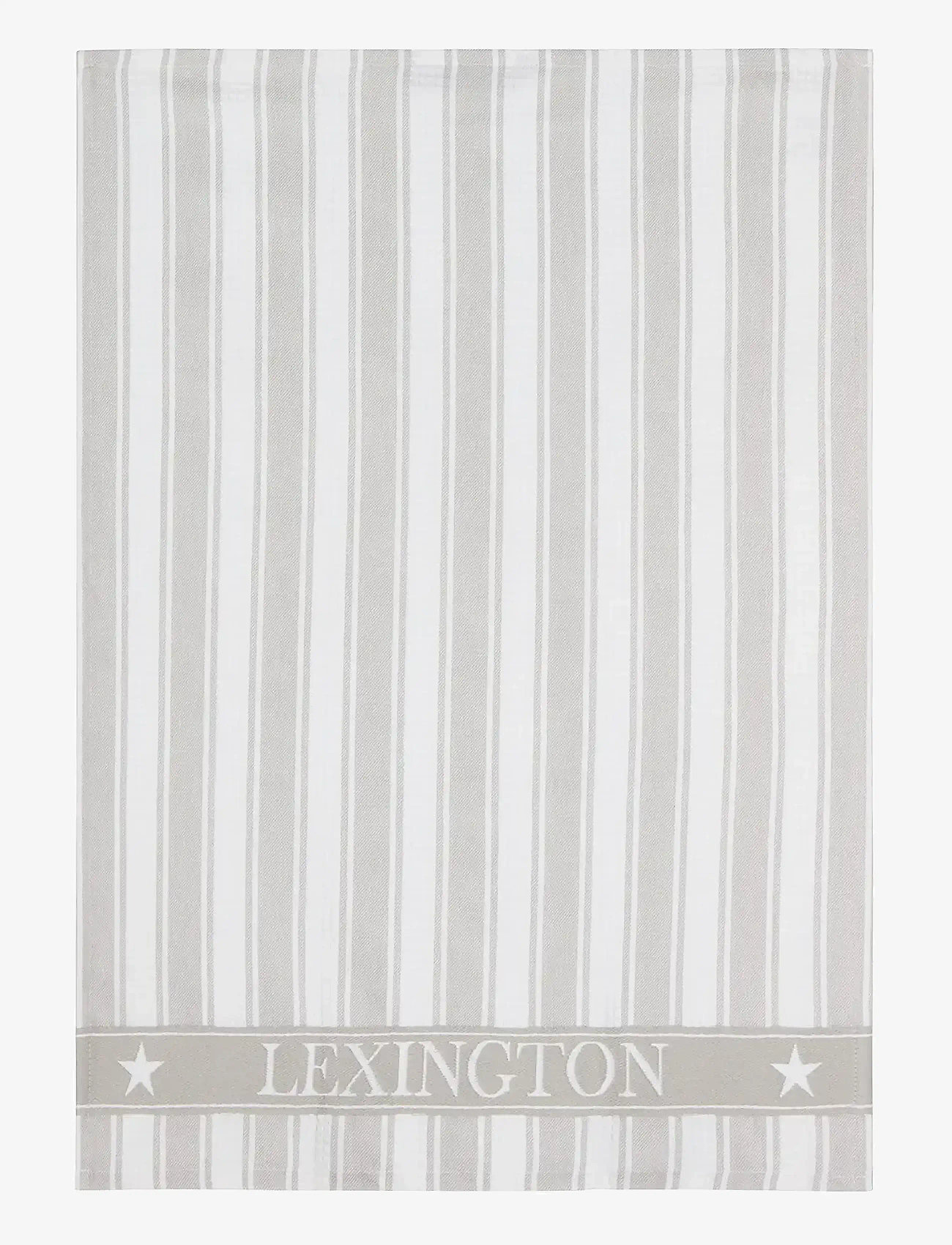 Lexington Home - Icons Cotton Twill Waffle Striped Kitchen Towel - kökshanddukar - gray/white - 0
