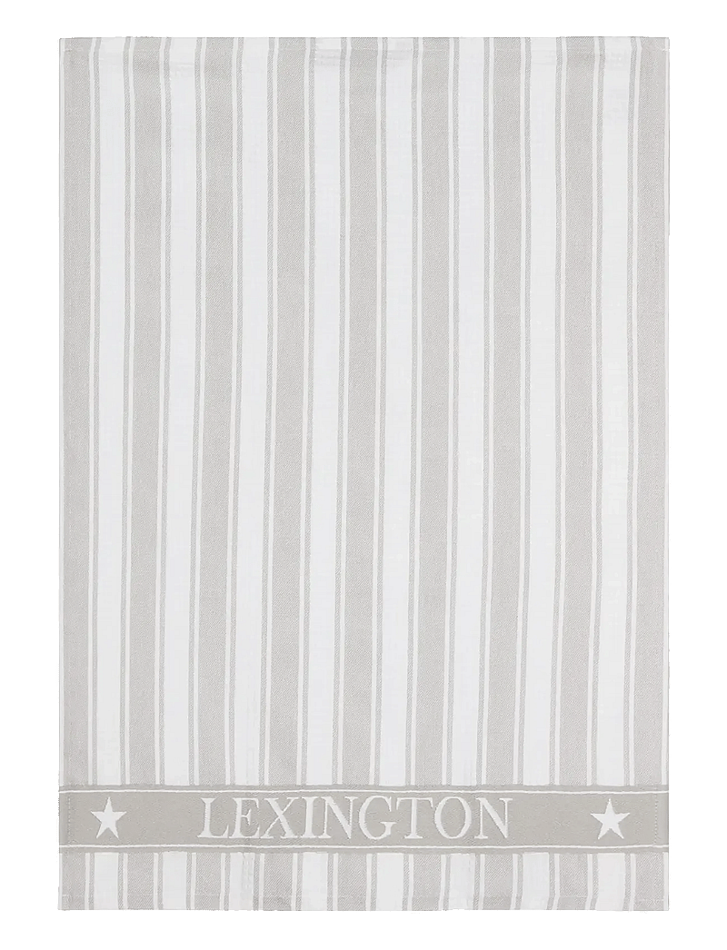 Lexington Home - Icons Cotton Twill Waffle Striped Kitchen Towel - kökshanddukar - gray/white - 0