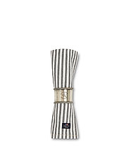 Lexington Home - Icons Cotton Herringbone Striped Napkin - serwetki materiałowe - black/white - 2