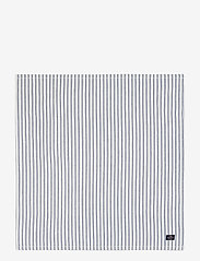 Icons Cotton Herringbone Striped Napkin - BLUE/WHITE