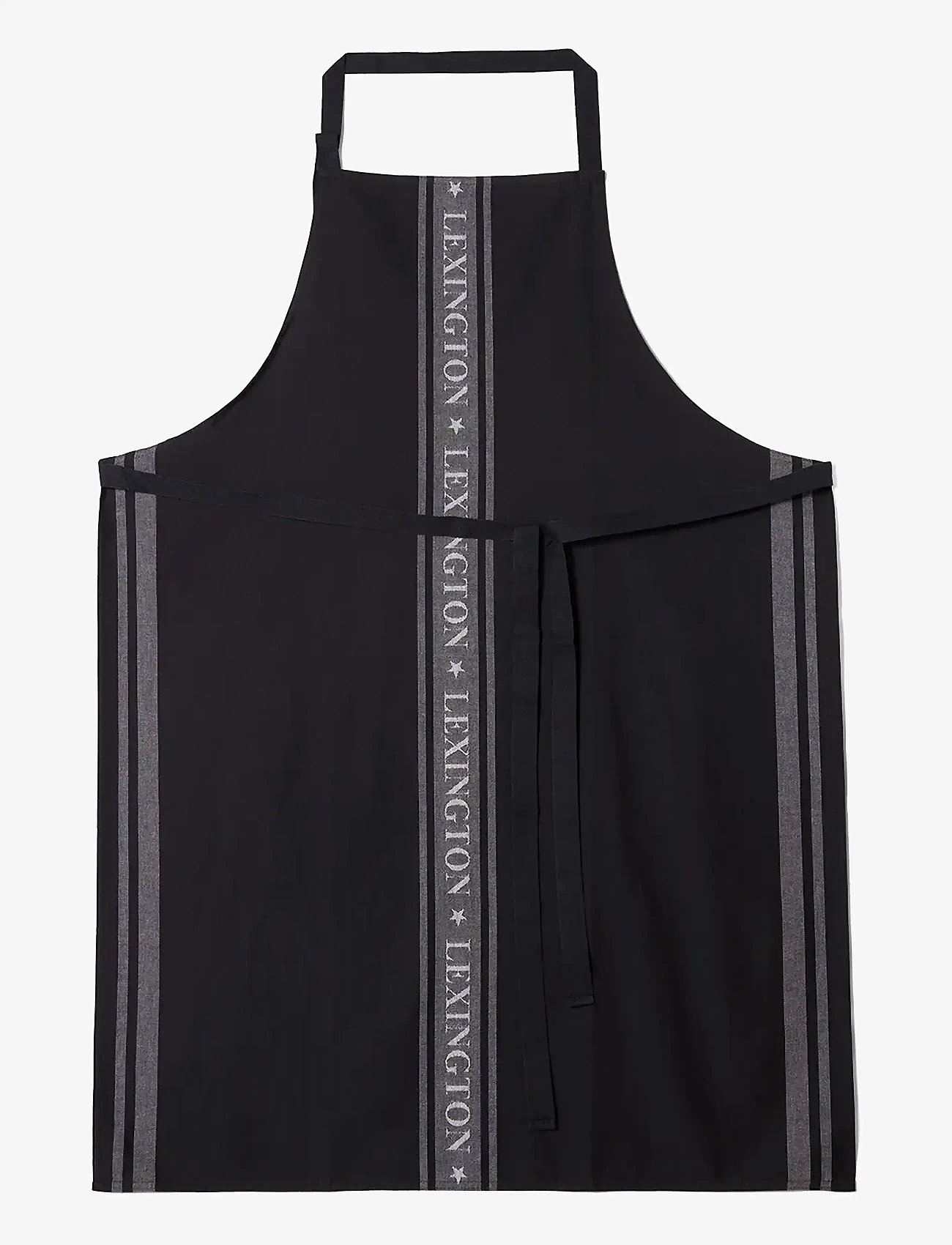 Lexington Home - Icons Cotton Jacquard Star Apron - shop by price - black/white - 0