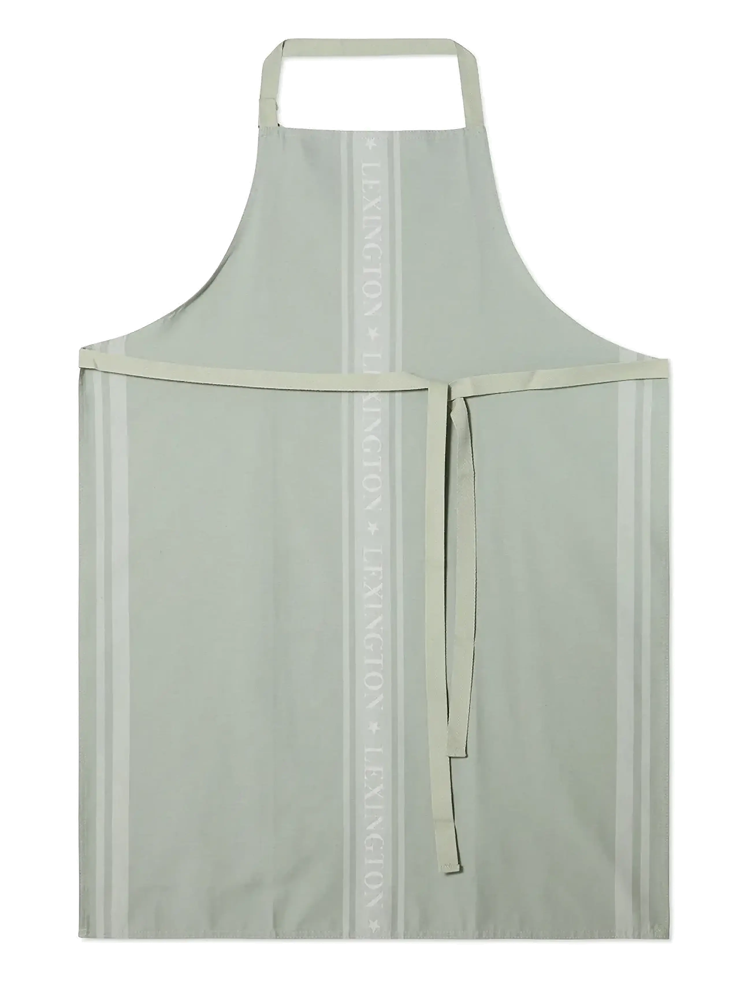 Lexington Home Icons Cotton Jacquard Star Apron, HIGH 80X105, Kitchen Textiles, Grün - Aprons, Homeware