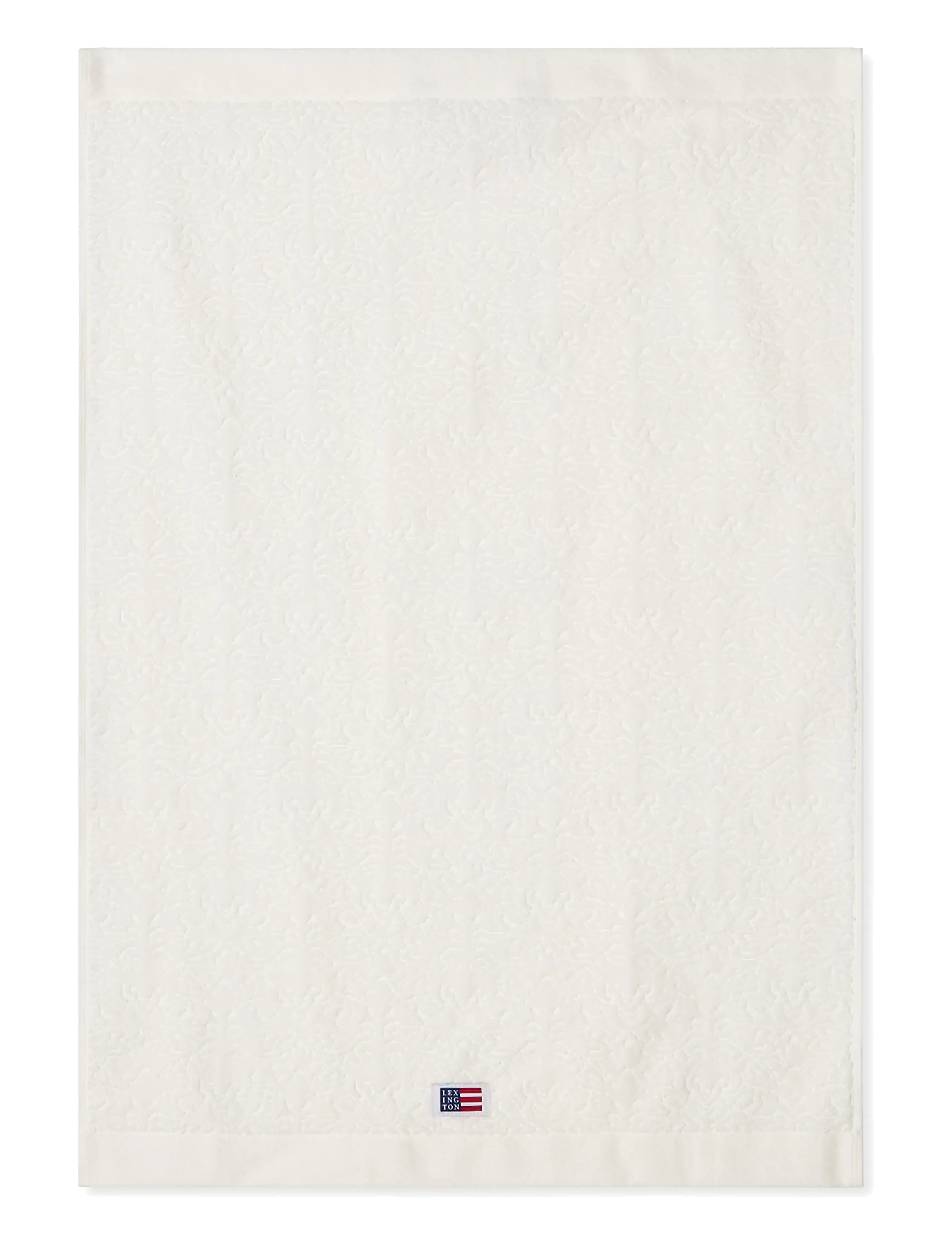 Lexington Home Velour Jacquard Ornament Towel Snow White - Vonios rankšluosčiai - SNOW WHITE / white