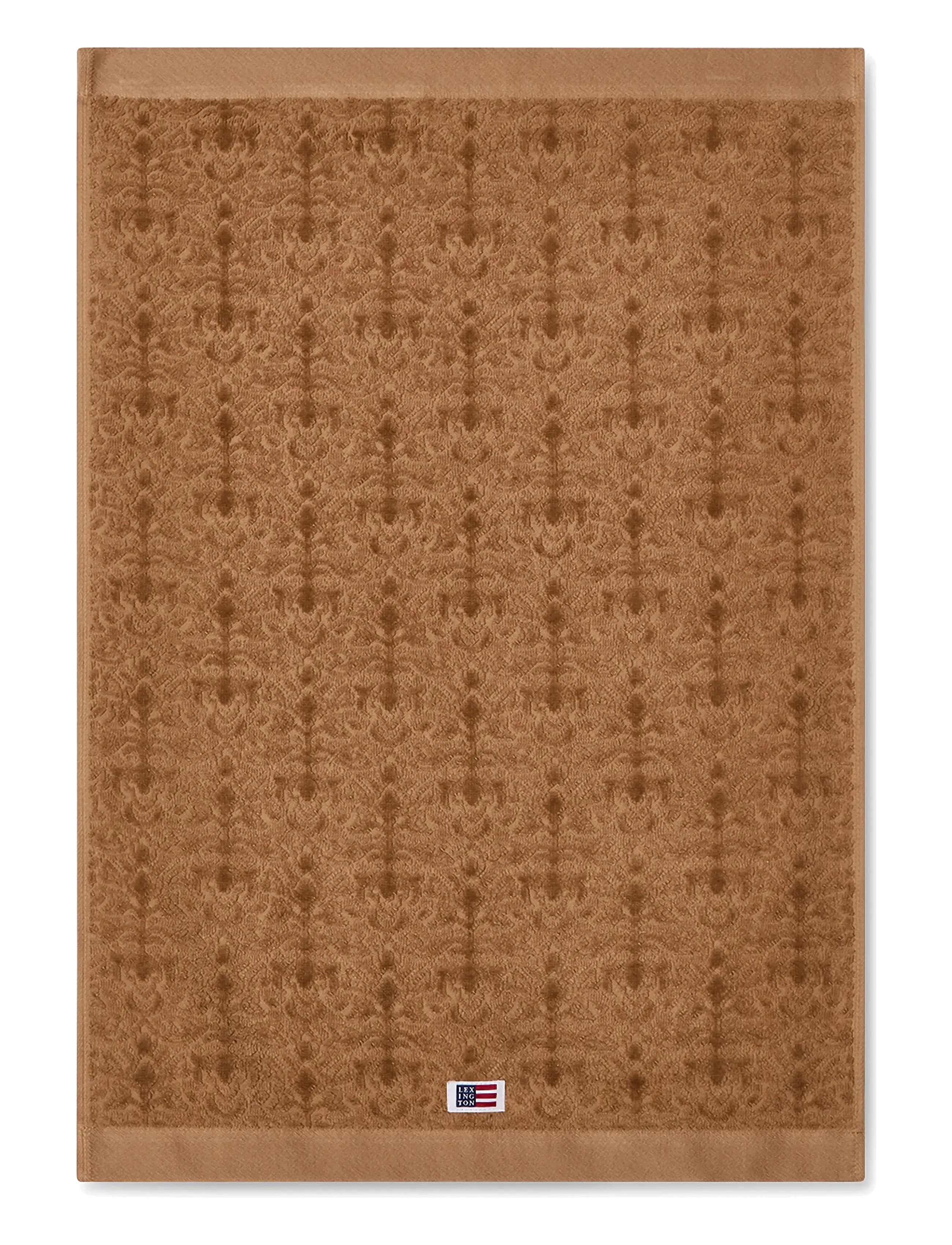 Lexington Home Velour Jacquard Ornament Towel Fudge - Vonios rankšluosčiai - FUDGE / brown