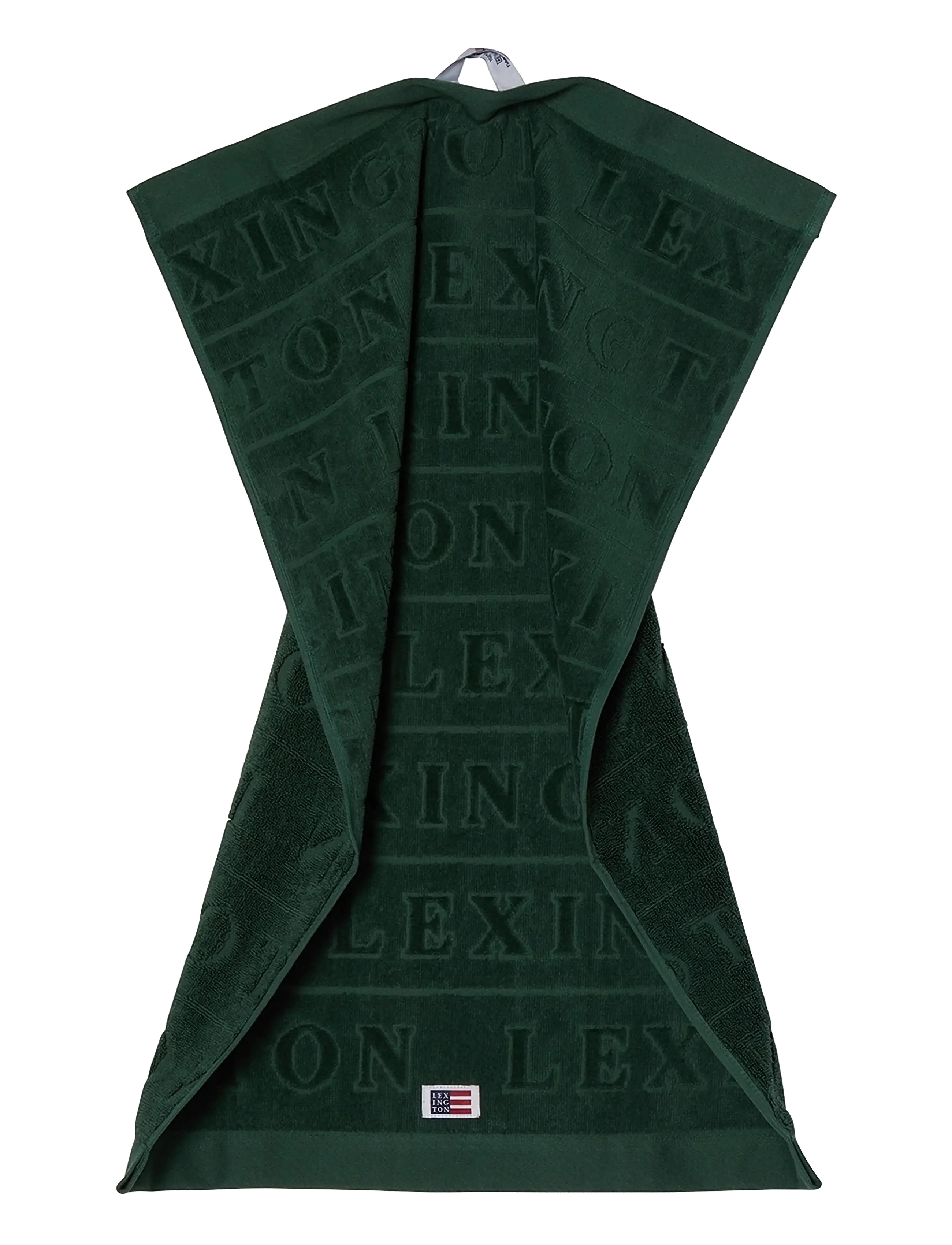 Lexington Home - Velour Logo Towel 50x70 Set of 4 Juniper - køb efter pris - juniper green - 2