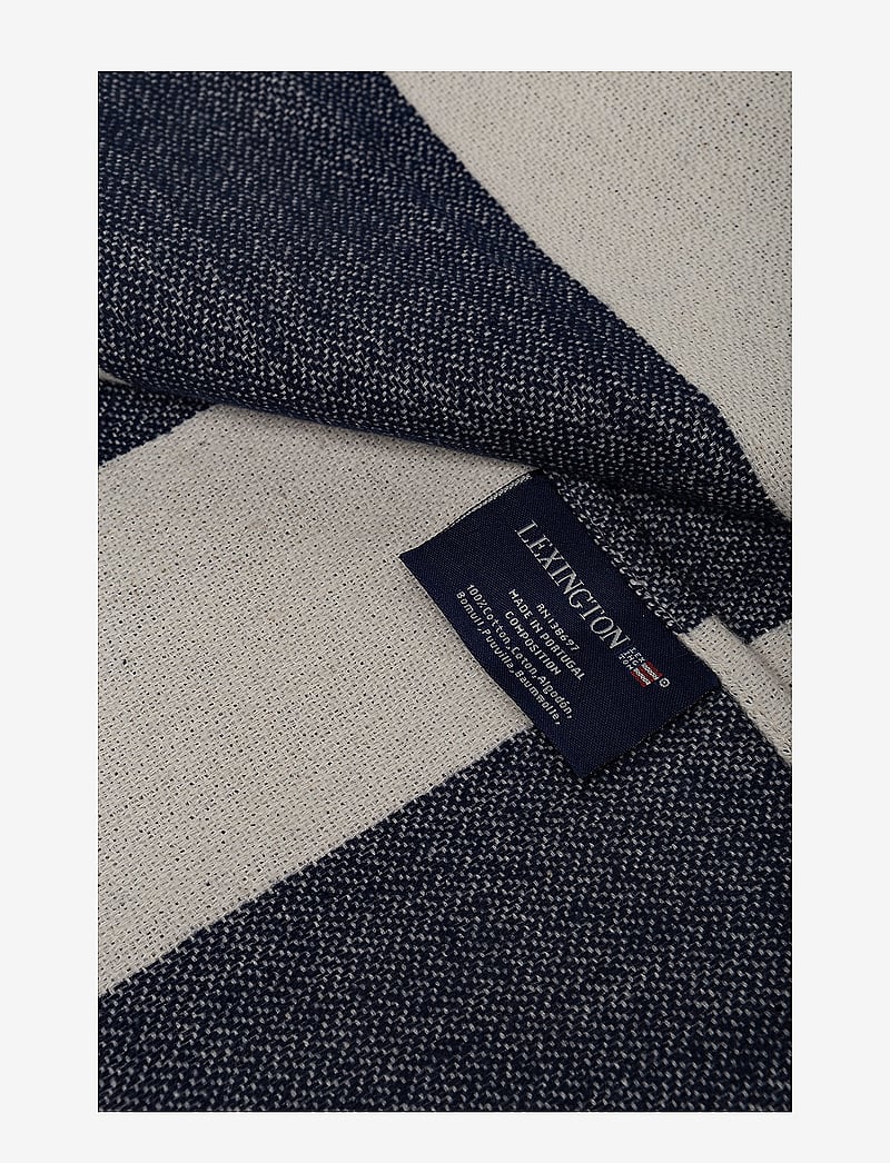 Lexington Home - Flag Throw - osta hinna alusel - white/navy - 1