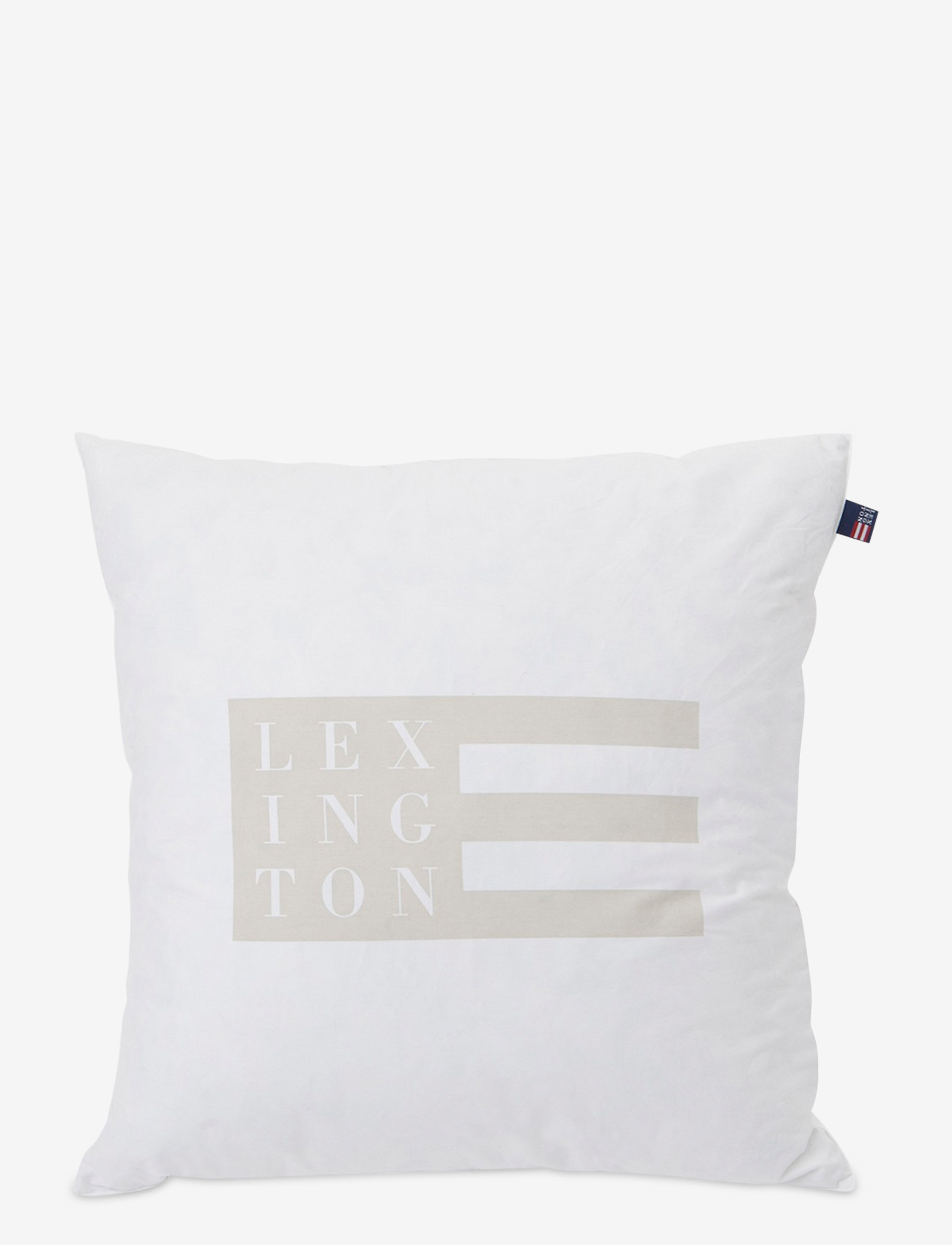 Lexington Feather Pillow - WHITE