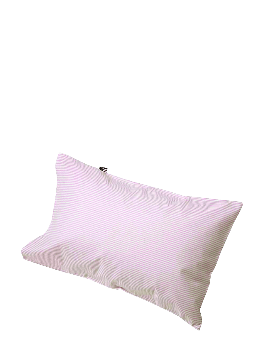 Lexington Home - Baby Pin Point Pink/White Pillowcase - kopfkissenbezüge - pink/white - 0