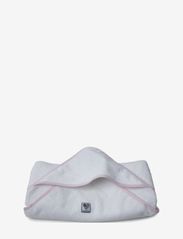 Baby Terry Towel - WHITE/PINK