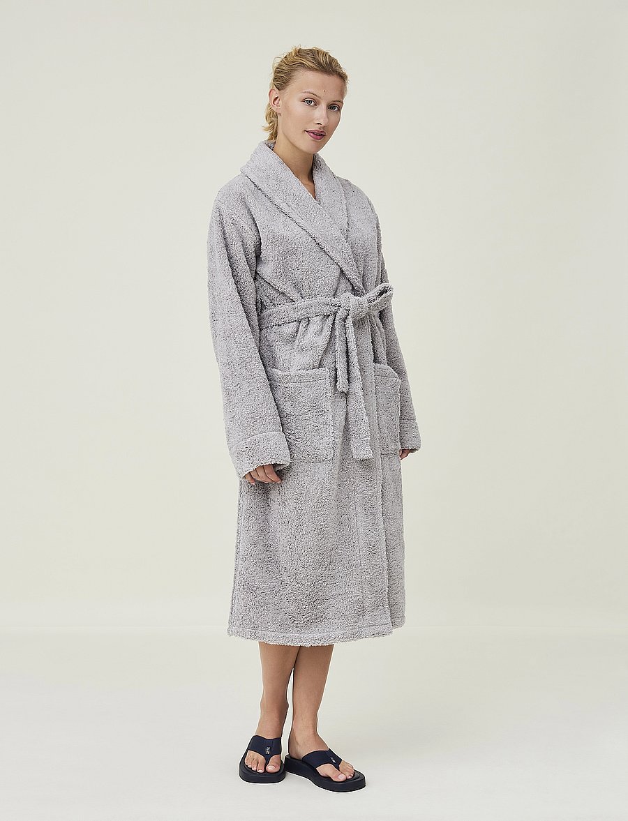 Lexington Home - Lexington Original Bathrobe - nach preis einkaufen - gray - 0