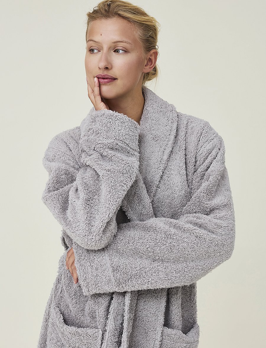 Lexington Home - Lexington Original Bathrobe - nach preis einkaufen - gray - 3