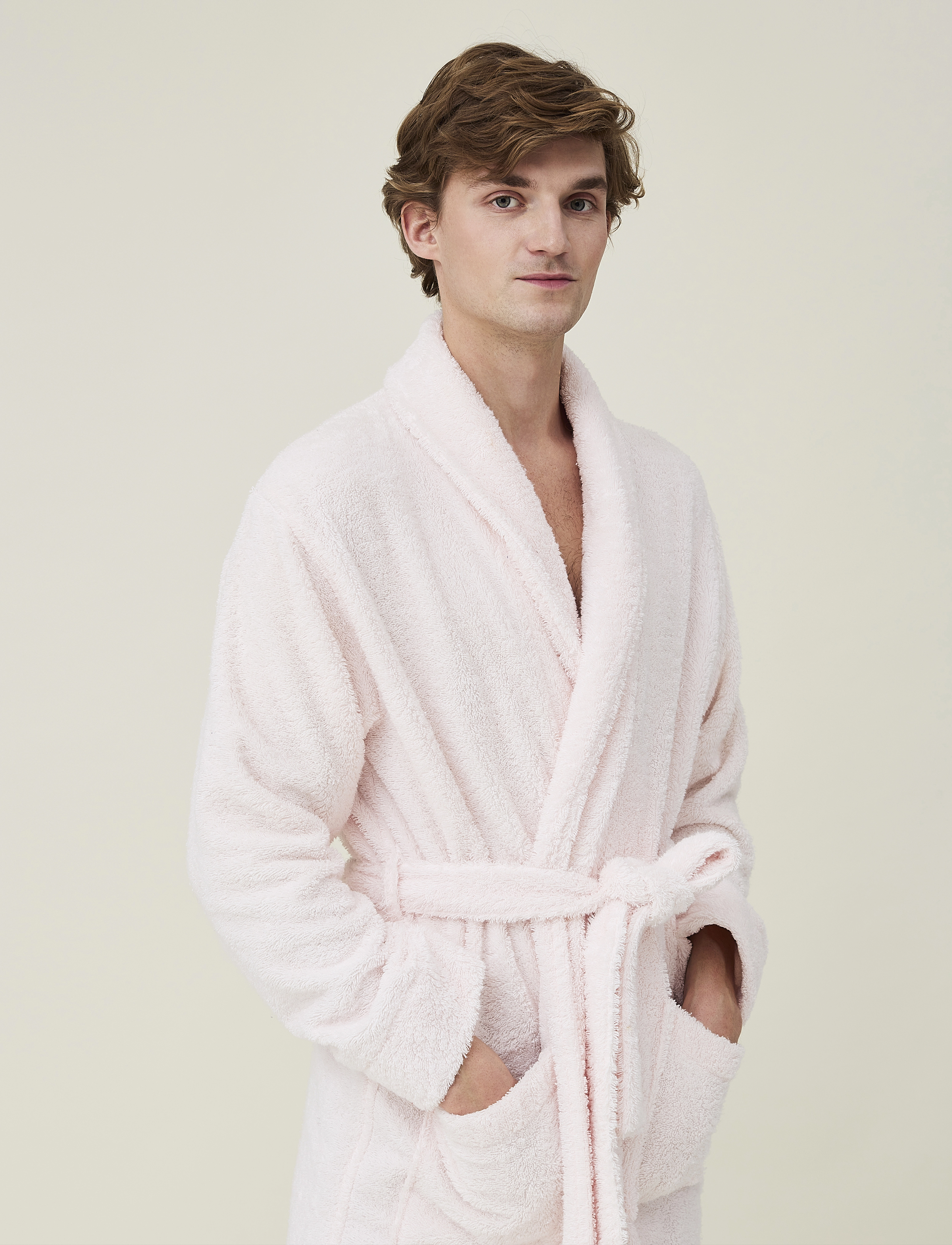 Lexington Home - Lexington Original Bathrobe - køb efter pris - pink - 3