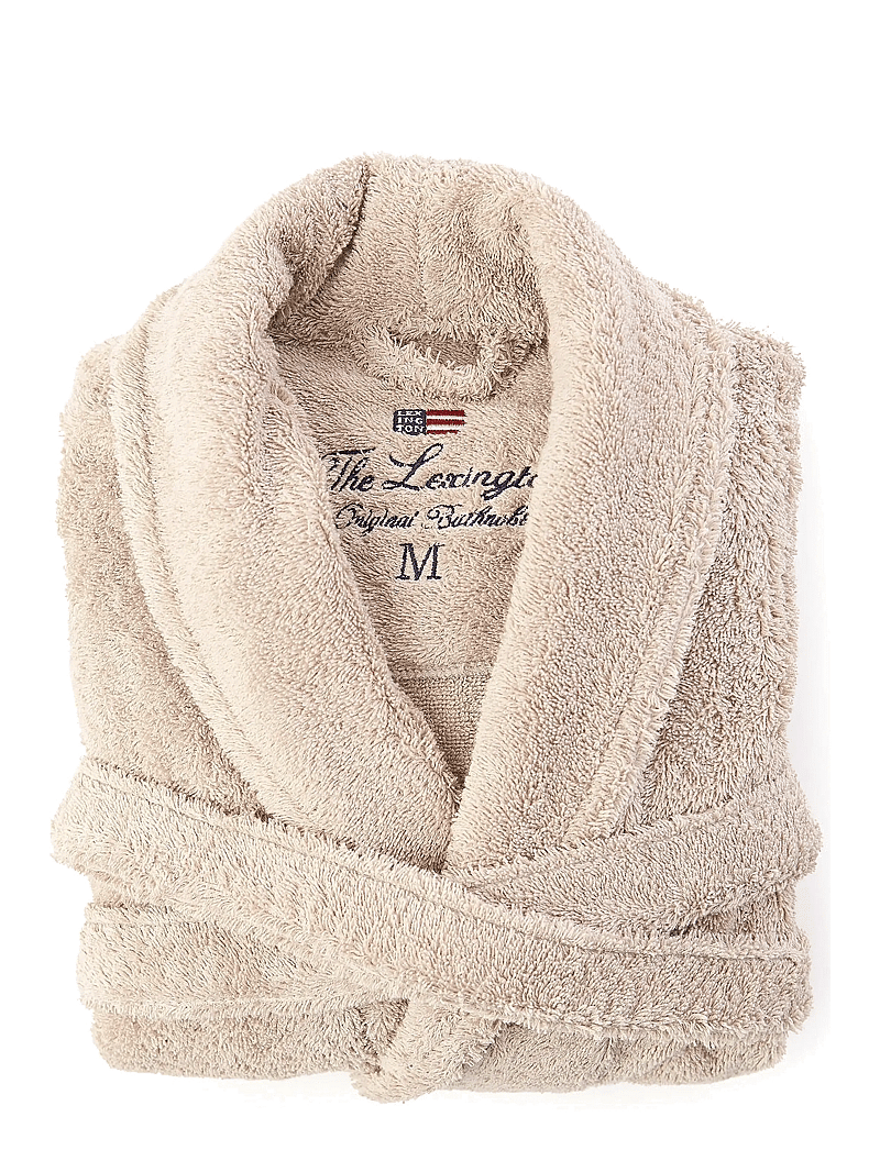 Lexington Home - Lexington Original Bathrobe - nach preis einkaufen - tan - 1