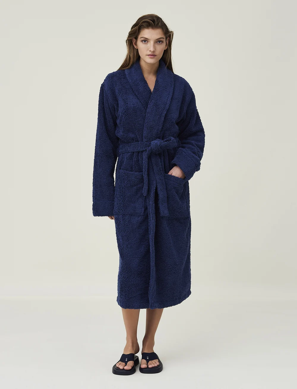 Lexington Home - Lexington Original Bathrobe - osta hinna alusel - true navy - 0
