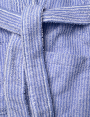 Lexington Home - Unisex Striped Cotton-Mix Hoodie Robe - birthday gifts - blue/white - 3