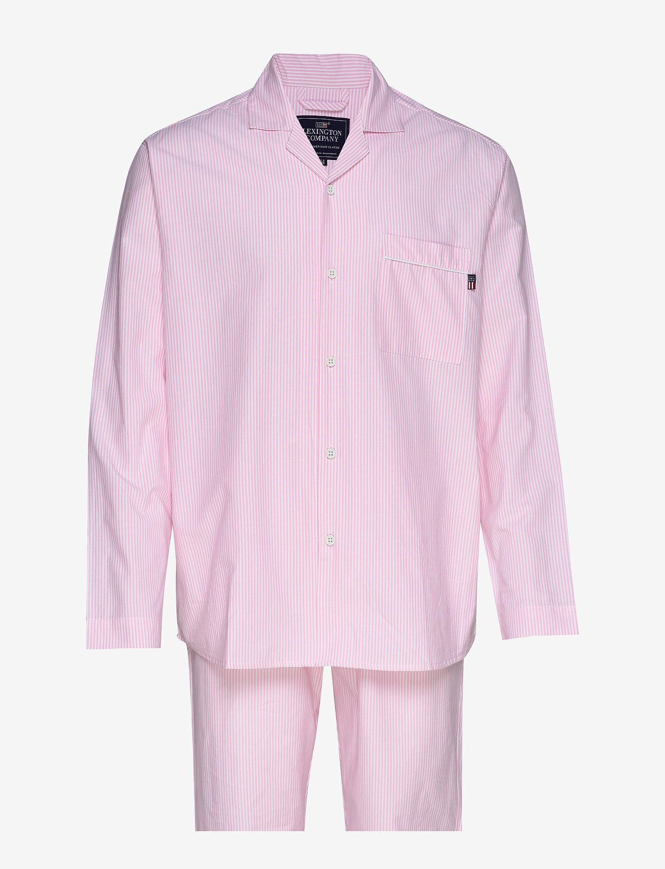 Lexington Home - Pajama Set organic - pink/white - 0