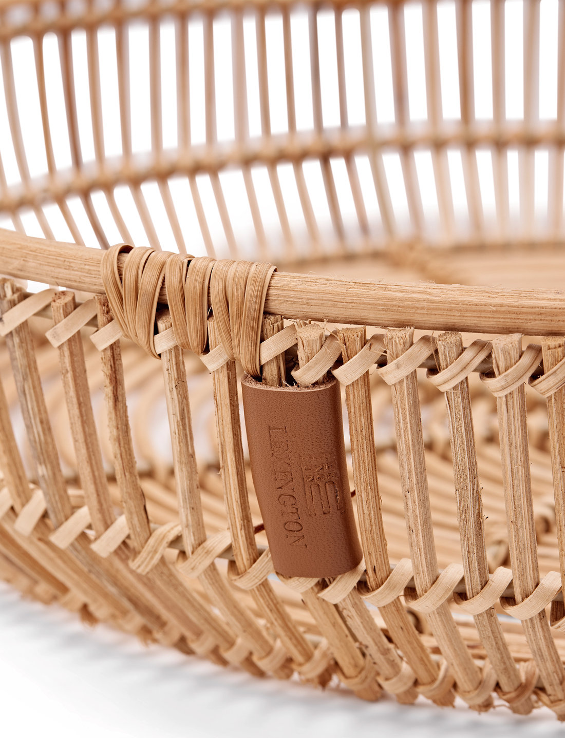 Lexington Home - Round Rattan Tray - tabletts - natural - 3