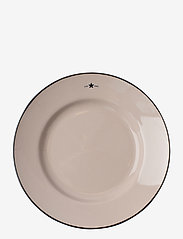 Lexington Home - Stoneware Dessert Plate - vaisselle de noël - beige/dk blue - 0