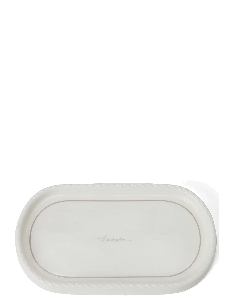 Lexington Home - Lexington Porcelain Cosmetic Tray - organiser - white/beige - 0
