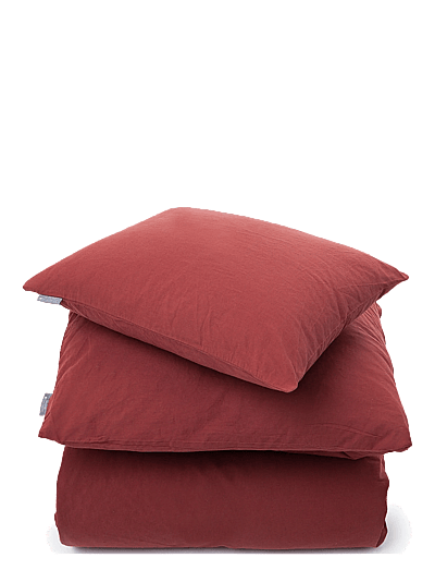 Lexington Home Urban Rust CotLi Duvet - Bettbezüge - RUST / red
