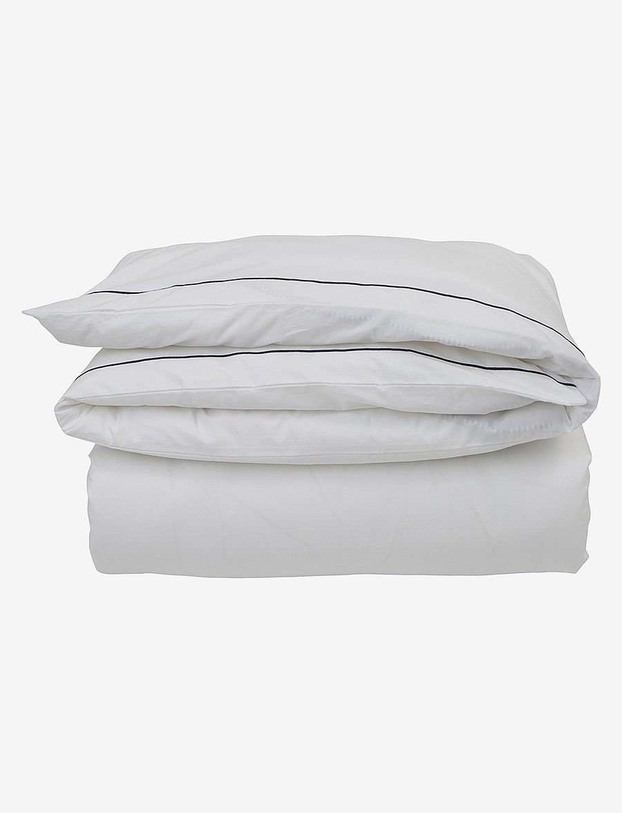 Lexington Home - Hotel Percale White/Blue Duvet - osta hinna alusel - white/blue - 0