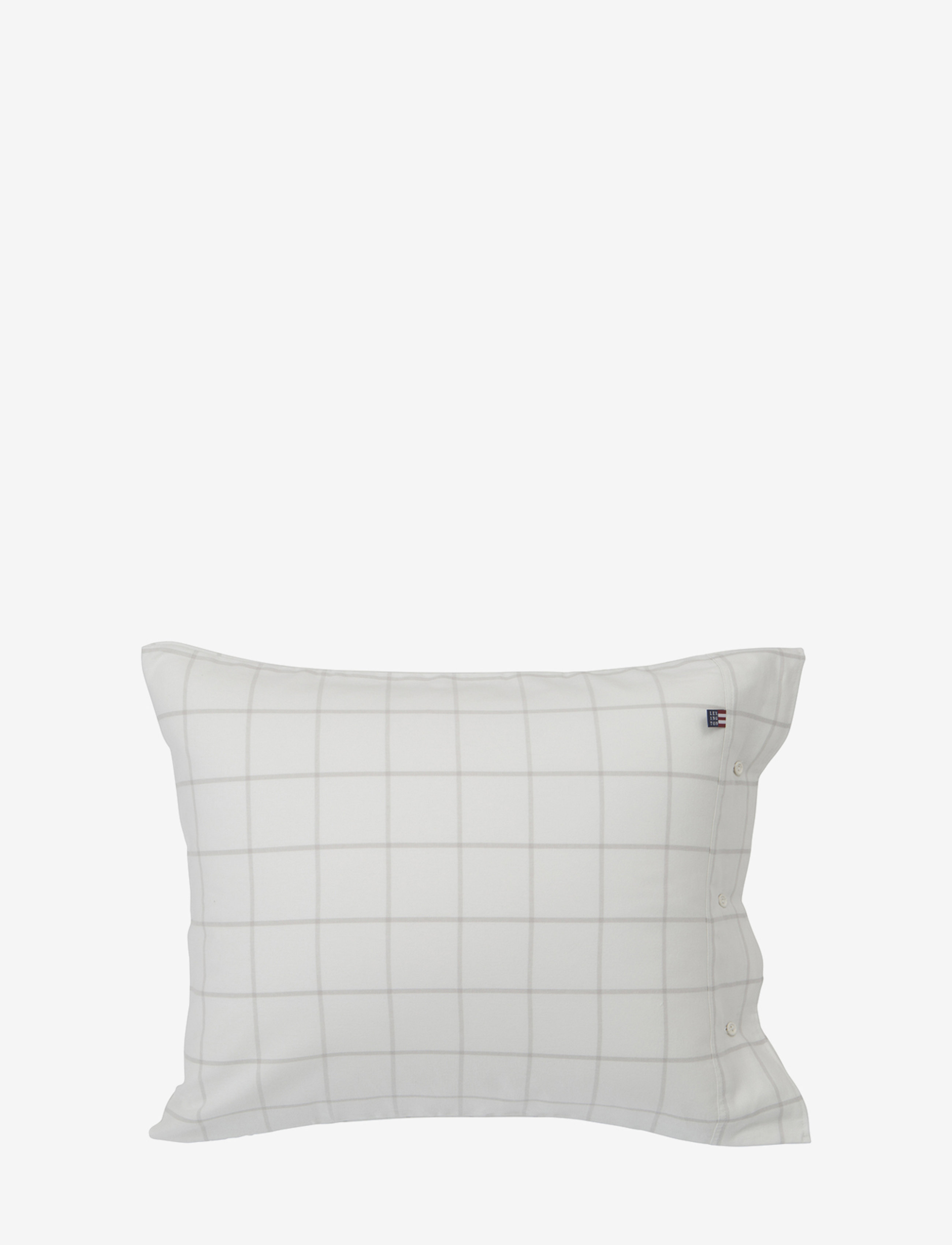 Lexington Home Hotel Light Flannel White/Lt Beige Pillowcase, 65X65 cm, Bedtextiles, Weiß - Pillow Cases, Homeware